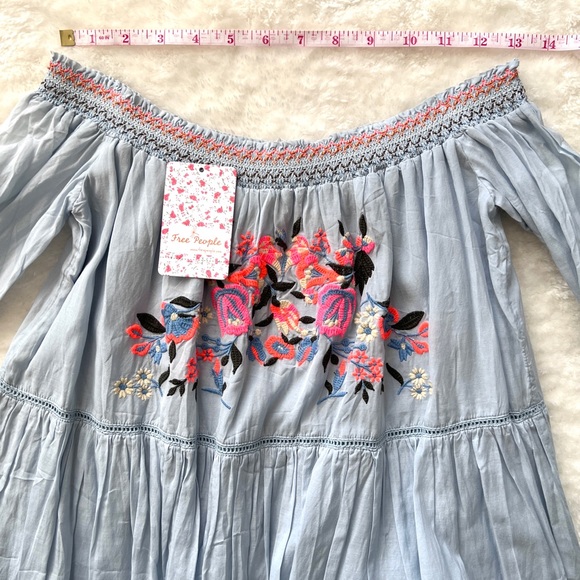 Free People Embroidered Dress - Picture 9 of 13